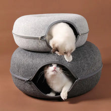 Donut Cat Tunnel | Cozy & Interactive Cat Play Tunnel