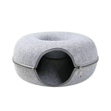 Donut Cat Tunnel | Cozy & Interactive Cat Play Tunnel