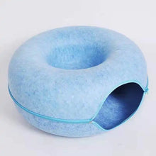Donut Cat Tunnel | Cozy & Interactive Cat Play Tunnel