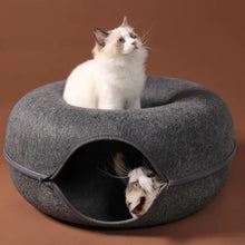Donut Cat Tunnel | Cozy & Interactive Cat Play Tunnel